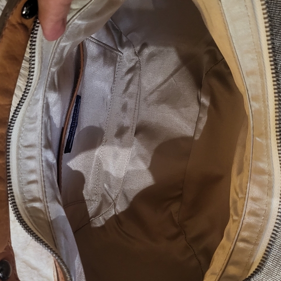 Burberry Blue Label Shoulder Bag Wool and Leather..Auth. - Picture 8 of 11